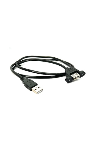 1 Metre Panel Tipi Dişi Erkek Usb Vidalı Usb Extension 1m Usb Pan