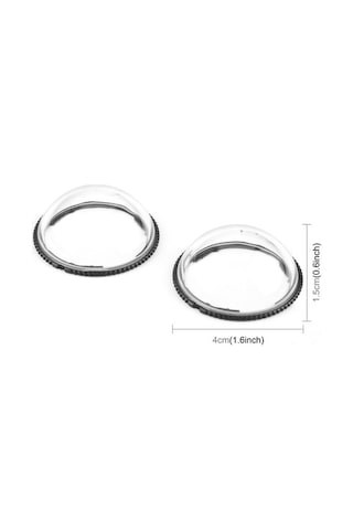 Wondernest Insta360 X4 Puluz Rotasyon Yeni Kapak Pc Lens Koruyucu Şeffaf Çok Renkli