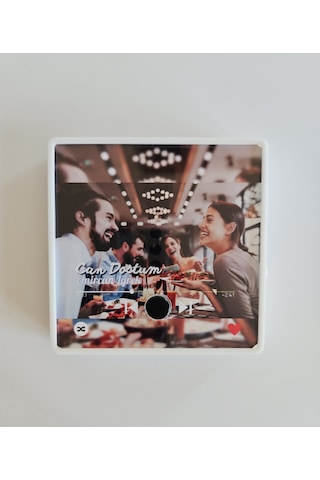 Sevgili Temalı Kişiye Özel Müzikli Magnet