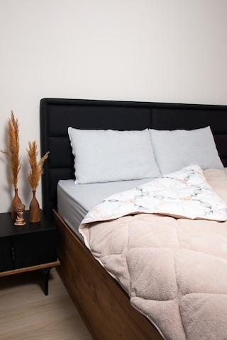 Çift Taraflı Wellsoft Lüks Yorgan Bej