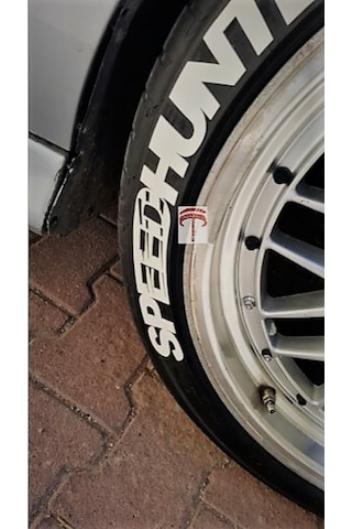 Lastik Yazısı 8Xli Speedhunters 1.Sınıf Kalite Solmaz Stıker (346743788)