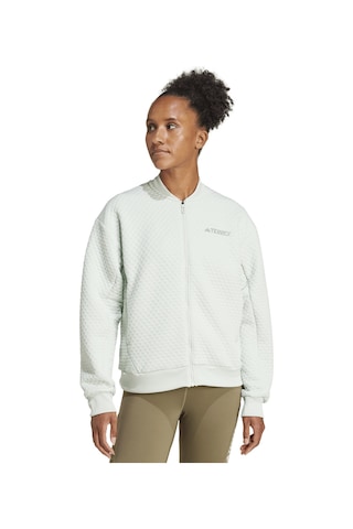 Jf9064-k Adidas Terrex Xploric Sweater Kadın Ceket Yeşil Jf9064-k Yeşil