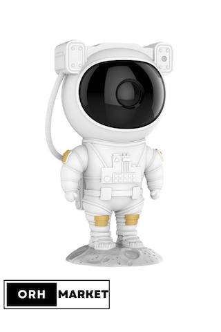 Yıldız Astronot Projektör Galaksi Samanyolu Kumandalı Gece Lambas