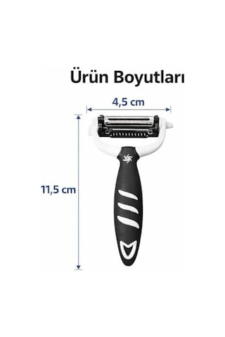 Profesyonel Paslanmaz Çelik Sebze Meyve Soyucu Ergonomik Tutma Saplı Kaymaz Kabuk Soyacağı Patates Havuç Elma Salatalık Kabak İçin Çok Amaçlı Dayanıklı Keskin Mutfak Soyma Aparatı