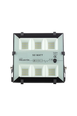 Şahnet 50w Suya Dayanıklı Dış Mekan Led Projektör Beyaz 6500k Ip6 N11.1338