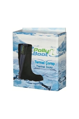 Polly Boot Termal Çorap Uzun Çok Renkli