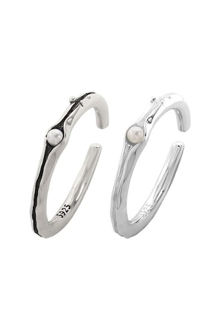 Soulader S925 Ayar Gümüş Zarif Işık Lüks Minimalist Nişan Yüzüğü Kadın Hipoalerjenik Özel Tasarım Siyah