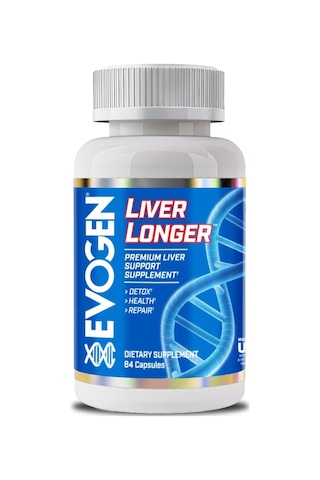 Evogen Liver Longer Molybdenum & N.a.c & Milk Thistle & Tudca Detox Health & Repair 84 Caps Aromasız