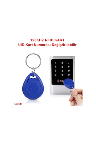 Uıd Kimlik Numarası Değiştirilebilir 125khz Rfıdrfid Manyetik Anahtarlık Proximity Göstergeç Em4100