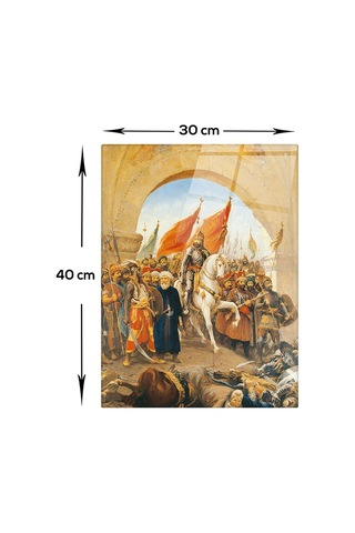Fatih Sultan Mehmet Fsm Cam Tablo Fatih'in İstanbul'u Fethi