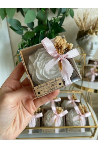 Bernami Biblo Pinterest 10 Adet Kraft Kutuda Vanilya Kokulu Kişiye Özel Şakayık Mum Kurdele Ve Mum Renk Seçenekli