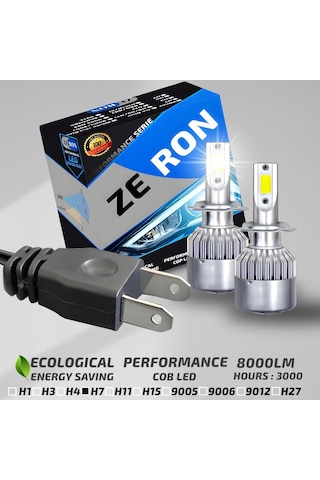 Xenon H7 Led Araba Far Ampül Xenon Led Şimşek Etkili