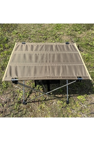 Dancemonkey Halın Taşınabilir Kamp Masa Oxford Kumaş Alüminyum Alaşımlı Dirsek Masası Bahçe Piknik Barbekü Yeşil Leaf Çok Renkli