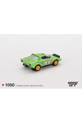 1/64 Ölçek Mini Gt Lancia Stratos Hf 4 1979 Spanish Rally Champion Model Araba 5cm