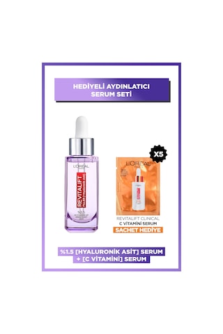 L'Oreal Paris Revitalift Filler %1.5 Saf Hyaluronik Asit   Serum- 30 Ml +C Vit Tester