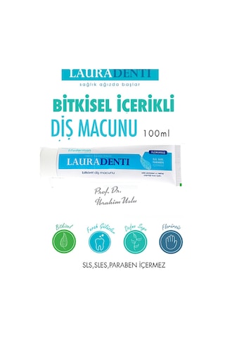 Fitoderman Florürsüz Bitkisel Diş Macunu 100 ML