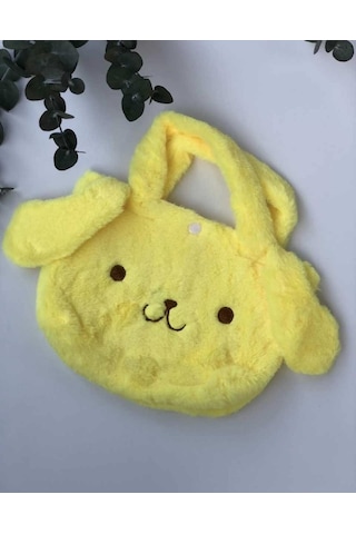 Kawai Sanrio Pompompurin Peluş El Çantası -1137 Altın