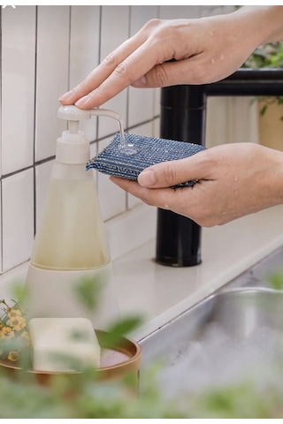 Miss Clean 3 Lü Simli Bulaşık Süngeri