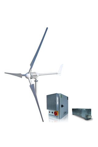 Set İ-1000w 24v/48v Rüzgar Türbini + Wind Pro Şarj Kontrol İsta-breeze