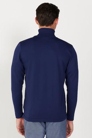 AC&Co / Altınyıldız Classics ERKEK LACI Standart Fit Normal Kesim Tam Balıkçı Yaka Yumuşak Dokulu Basic Triko Kazak Çok Renkli