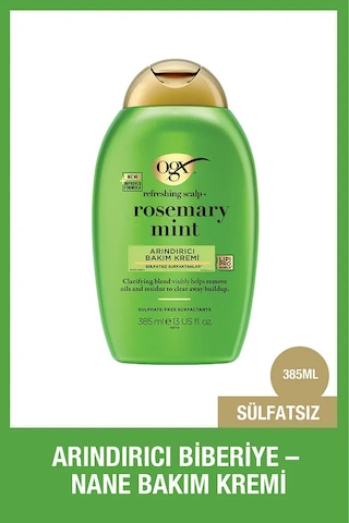 Ogx Rosemary Mint Biberiye & Nane Içeren Arındırıcı Saç Bakım K