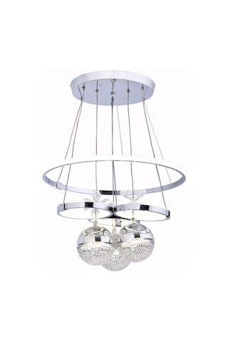 Galaksi 3 Top Krom Led Avize Krom