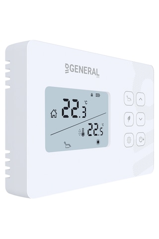 General Mitra Ht290s Rf Mod Seçenekli Kablosuz Oda Termostatı