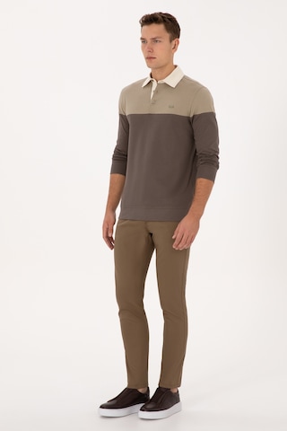 U.s. Polo Assn. Erkek Haki Pantolon Kanvas-chino 50316835-vr027 Haki