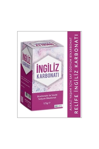 Re-Life İngiliz Karbonatı 4 x 125 G
