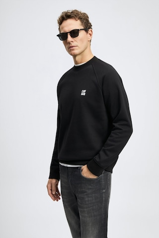 Lufian Blake Erkek Sweatshirt 112030193 Siyah