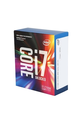 Intel Core i7-7700K 4.2 GHz LGA1151 8 MB Cache 91 W Box İşlemci