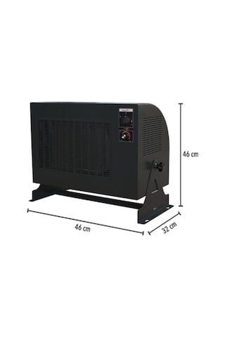 Pro 12.000w Trifaze Elektrikli Fanlı Isıtıcı Füme
