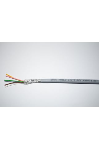 6X0.22 Lıy St Cy %100 Bakır Sinyal Ve Kontrol Kablo 1 M