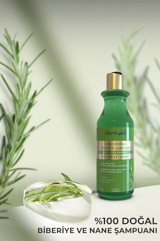 Dermokil Biberiye Saç Güçlendirici Şampuan 400 ML