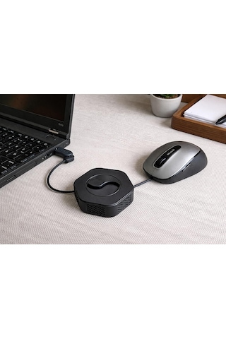 Taşınabilir Kablo Düzenleyici, Otomatik Sarma Aparatı, Usb Şarj Kablosu Toplayıcı, Seyahat İçin Kablo Organizer Siyah