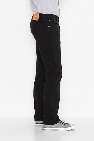 Levi's 501 Original Erkek Jean Siyah Kot Pantolon - A7735-0019