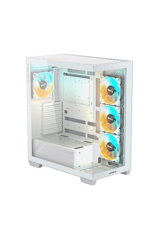 Gigabyte C500 Panoramic Stealth Ice Gb-c500pı St Argb Fanlı Beyaz Atx Oyuncu Kasası - Teshir