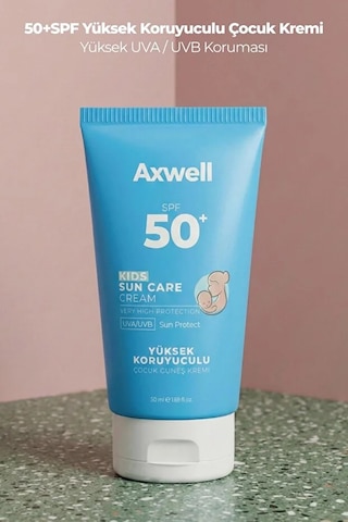 Axwell Sun Kids Spf50+ Çocuk Güneş Kremi 50ml