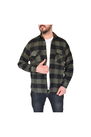 Erkek Oduncu Çift Cep Kapaklı Regular Fit Gömlek Bgl-st02338 001