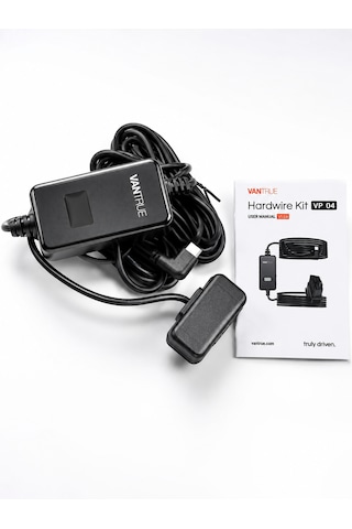 Vantrue Vp04 Obd Usb-c Hardwire Kablo 24/7 Park İzleme, 3 Kademe Voltaj Koruma