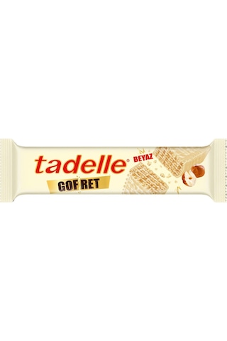 Tadelle Beyaz Çikolatalı Gofret 28 Gr 28 Adet