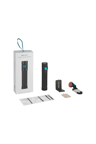 Olight Baton 4 Pro Siyah 1600 Lümen Şarjlı Led El Feneri 200 M Menzil, Usb-c, Ipx8