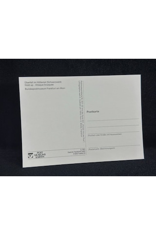 1983 Almanya Cehennem Vadisi Soygunu Überfall İm Höllental Schwarzwald Postcard Germany