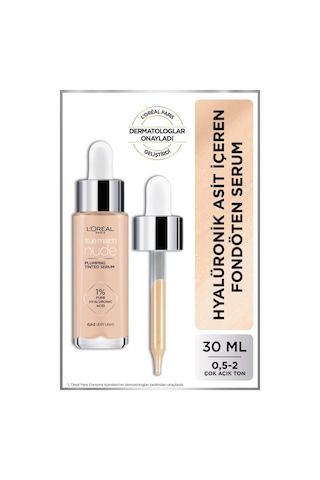 True Match Nude Fondöten Serum 0.5-2 Very Light & Revitalift Filler %1.5 Saf Hyaluronik Asit Serum pktfndtnsrmastsrm-8982