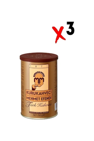 Kurukahveci Türk Kahvesi 250 Gr X 3