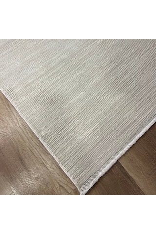 Hoom Rugs Nova 1123 Krem Mikrofiber Modern Dokuma Halı Krem