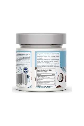 OG natural Organik Hindistan Cevizi Yağı 170 Gr 170 G