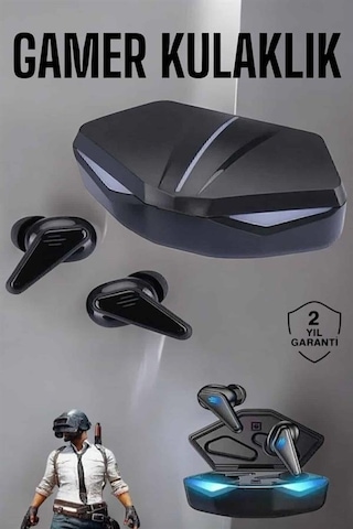Tek Bluetooth Oyuncu Kulaklığı Anc Özelliği Yüksek Ses Kaliteli Najmaddin