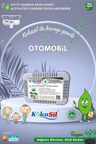 KokuSil Otomobil, Araba, Oto ve Kamyon Koku Giderici Koku Emici