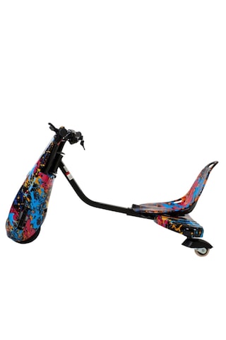 Drift Car Elektrikli Kaykay Drift Scooter Bluetooth  Grafity Desenli Kasa